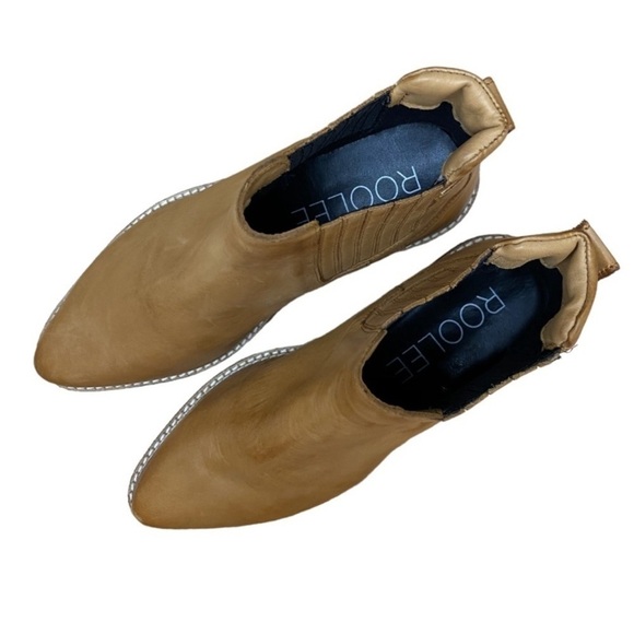 NWOT ROOLEE Leather Prince Booties - Picture 15 of 16